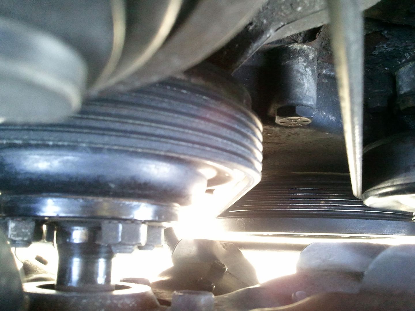 Belt slipping off fan pulley Jeep Enthusiast Forums